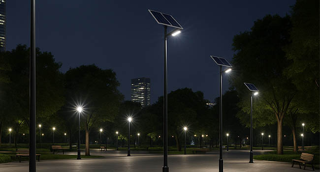 solar street lights
